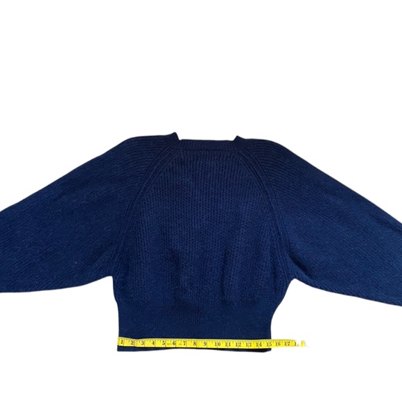 COPY - Aymara Baby Alpaca Wool Chunky Crewneck Sweater Size M - Picture 6 of 10